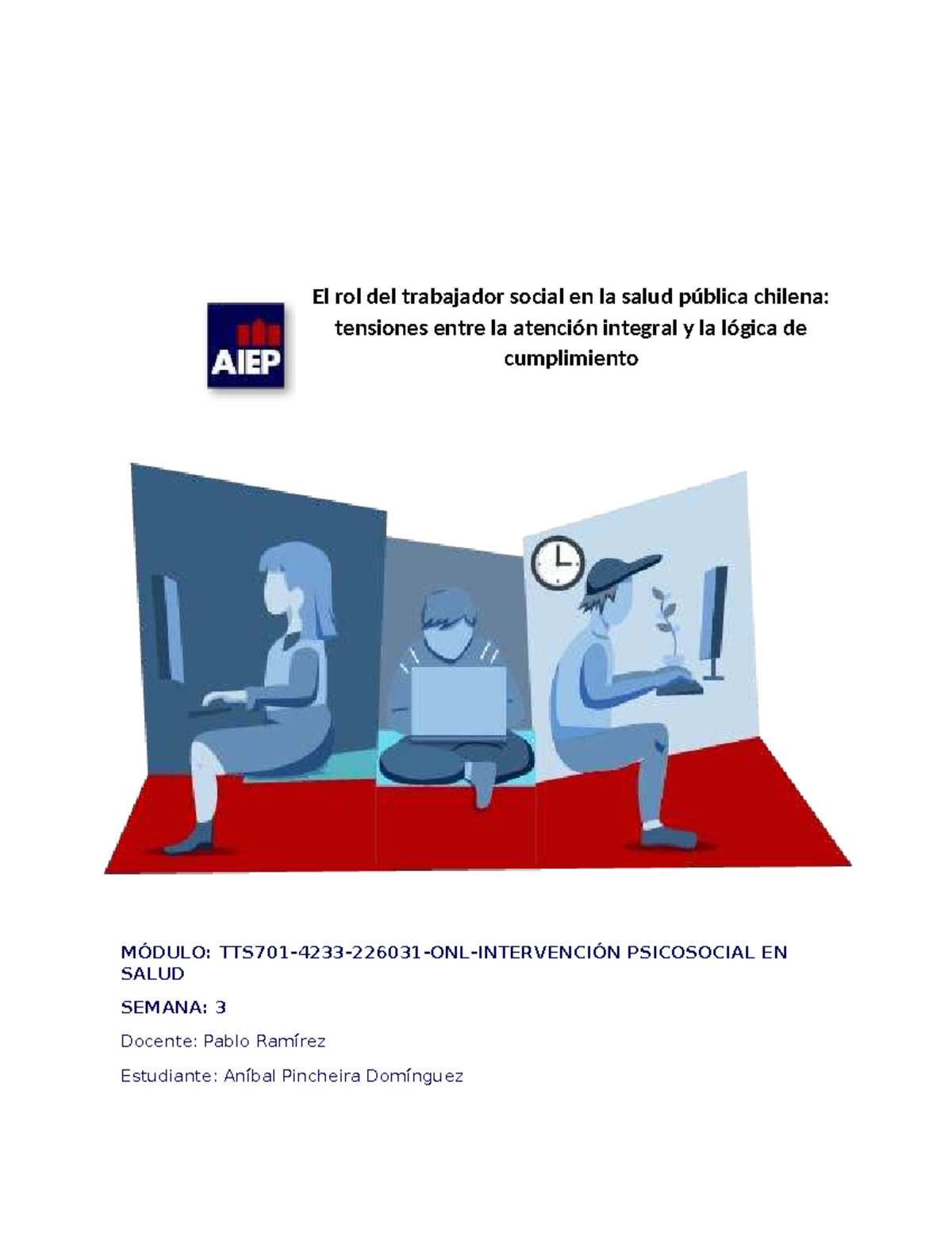 El rol del trabajador social en la salud pública chilena: tensiones y ...