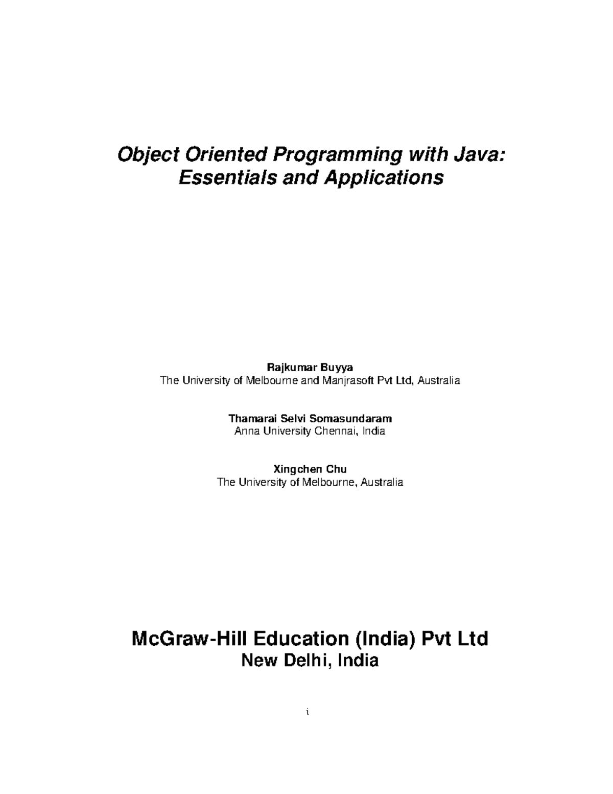 Java OOP: Essentials & Applications - Course Code: CS101 - Studocu