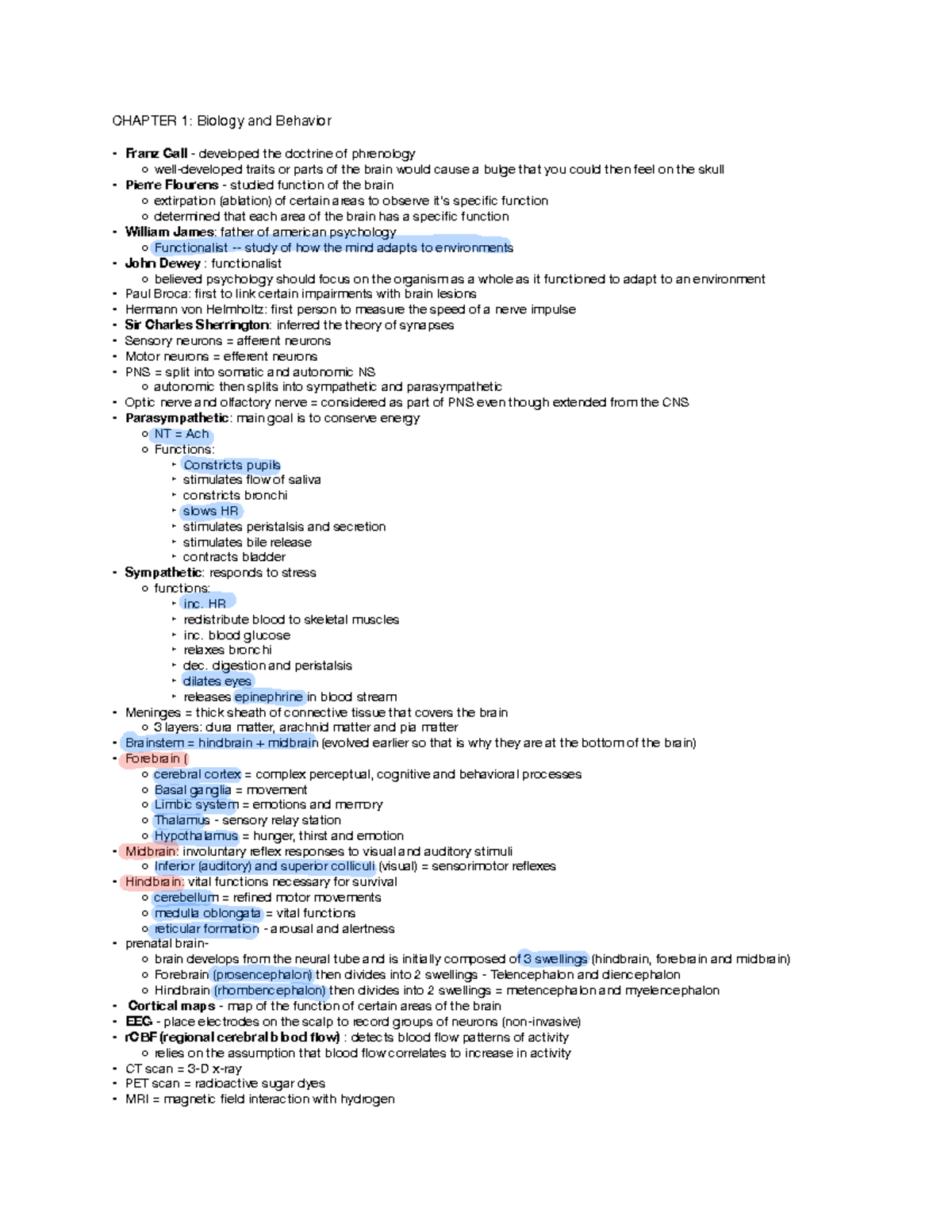Behavioral Sciences - Psychology Key Concepts Review - Studocu