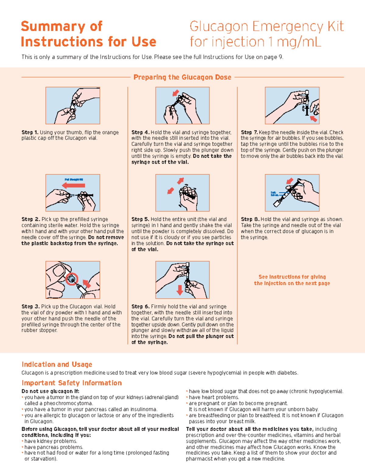 Glucagon Emergency Kit Instructions For Use Exam 2 Study Guide Studocu