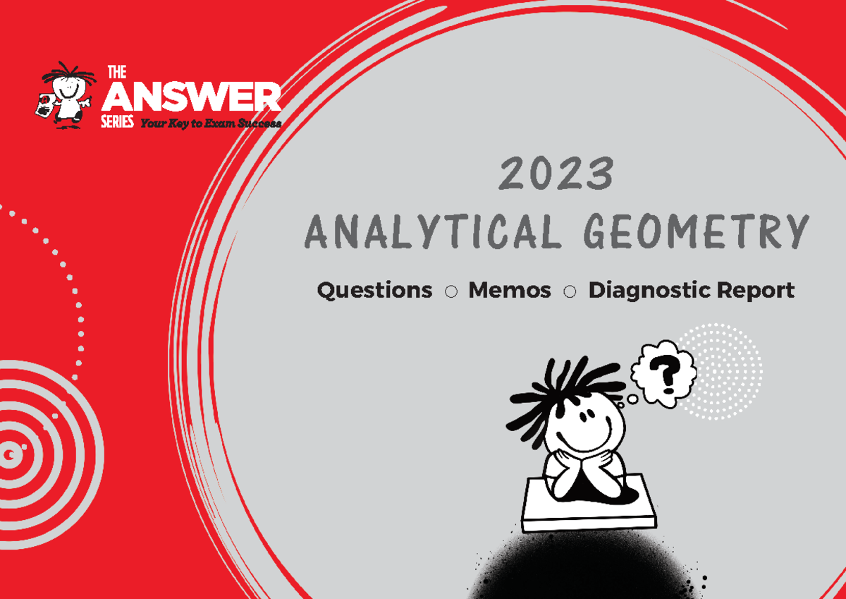 Analytical Geometry 2023 Diagnostic Report with Q&A Insights - Studocu