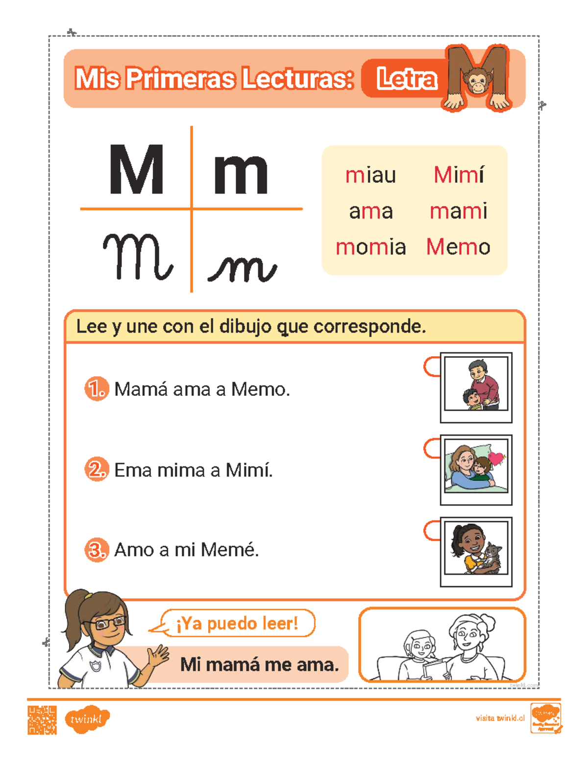 Mis Primeras Lecturas: Letra M y P - Tarea - Studocu