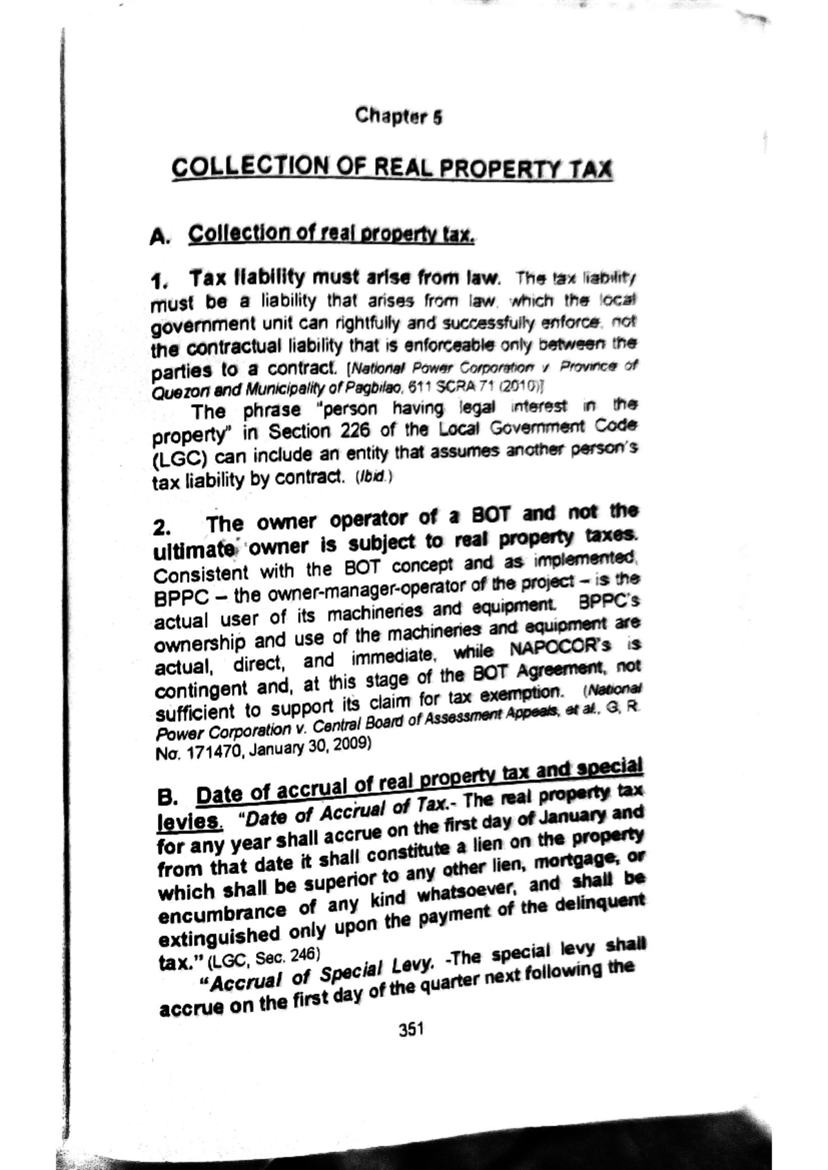 RPT 5-7 - Real Property Tax Collection and Assessment Mechanics - Studocu