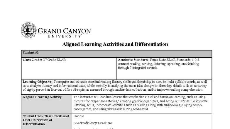 ELM-210-D-T5-Aligned Activities and Differentiation-11 - Aligned ...