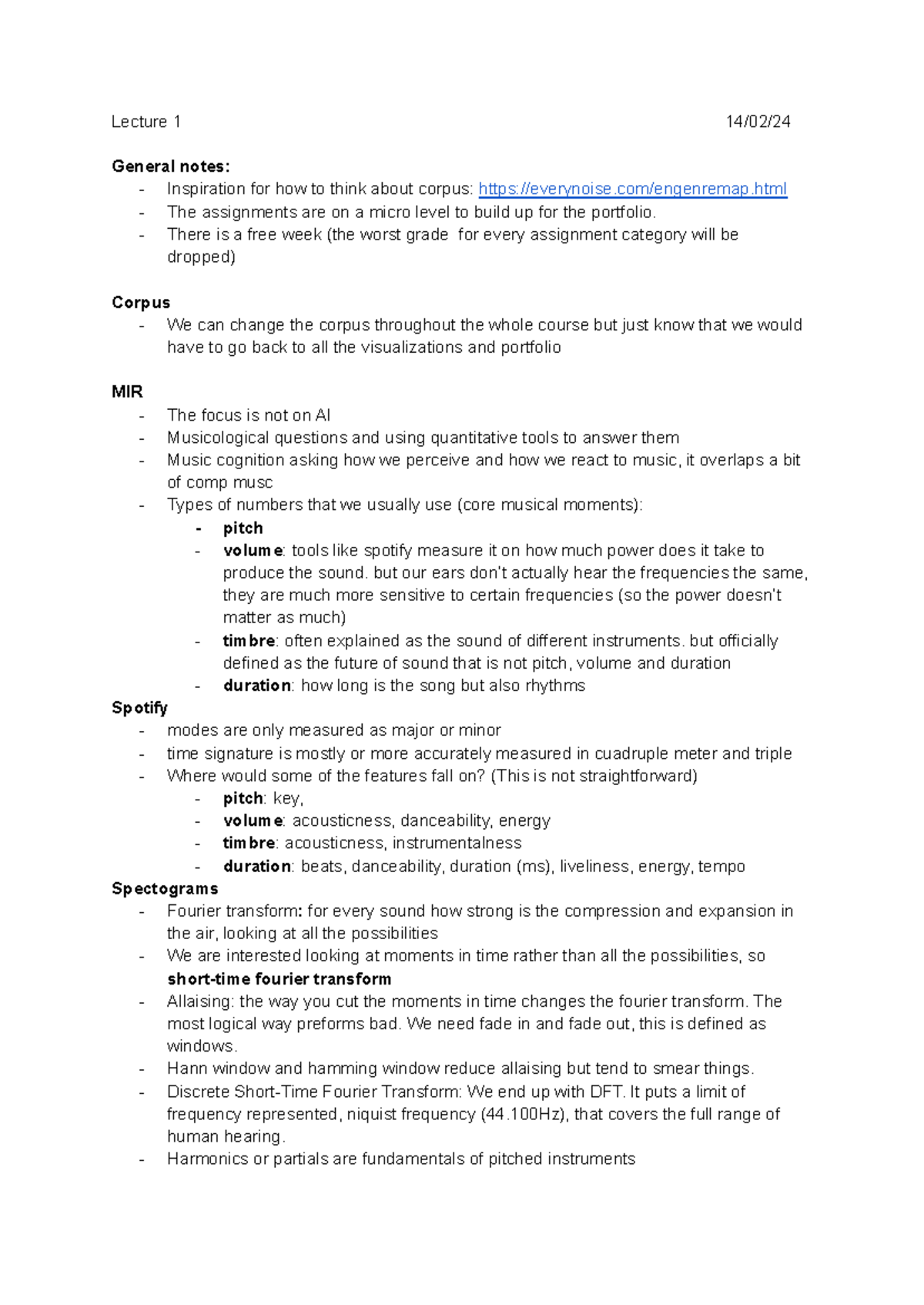 CM Lectures - Comprehensive Lecture Notes on Music Analysis Techniques ...
