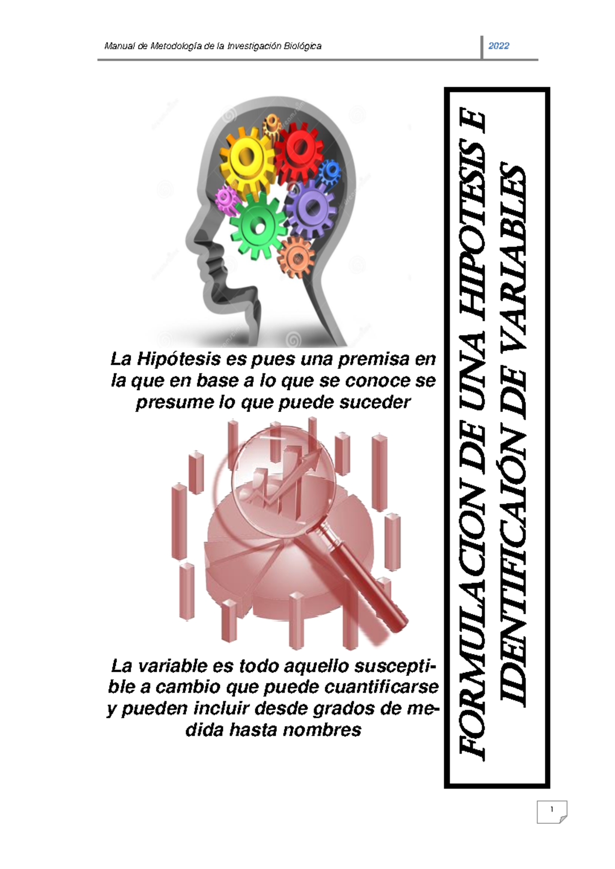 Sesión 8: Formulación de Hipótesis y Identificación de Variables - Studocu