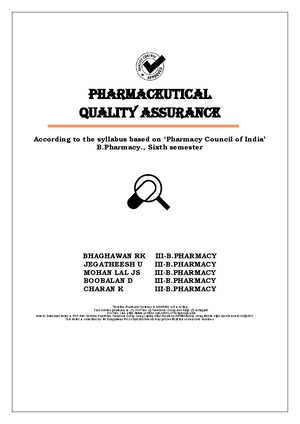 UNIT 1 Analysis ( Imperfect Pharmacy ) - Studocu