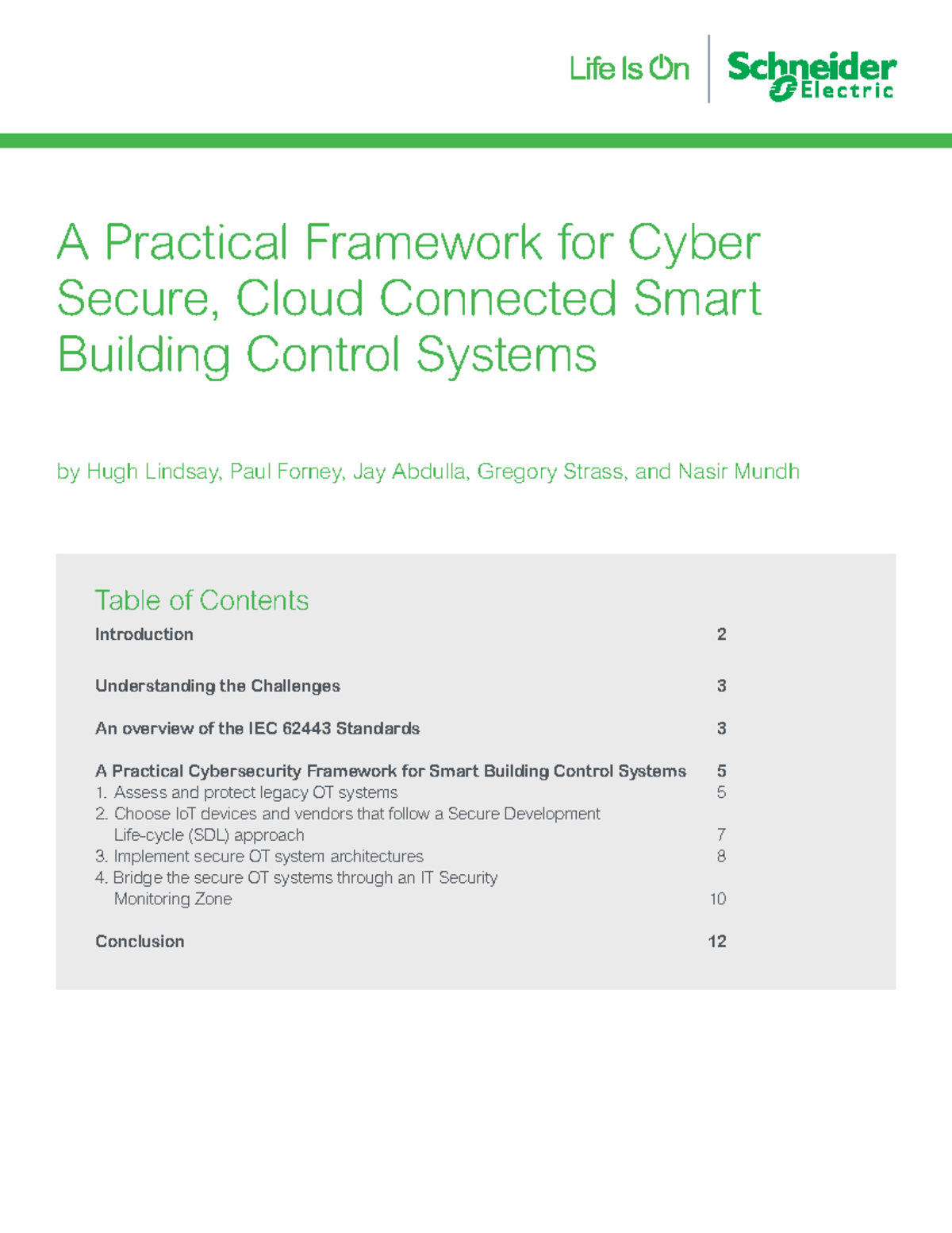 A Practical Framework for Cyber Secure Smart Building Control Systems ...