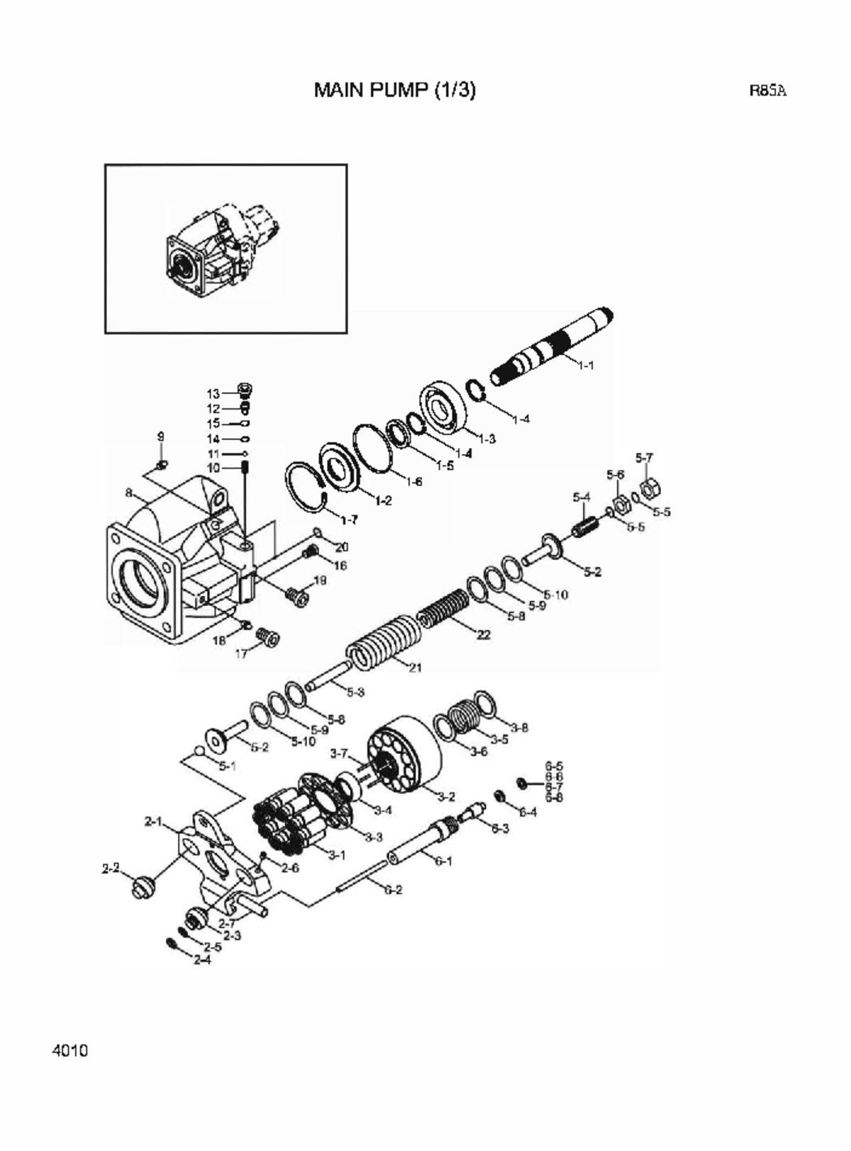 RB5A Hydraulic Components: Main Pump & Control Valve Details - Studocu