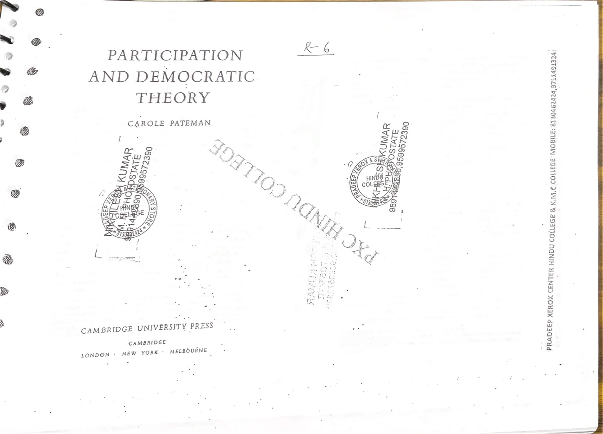 Untitled document - Notes - Participatory and deliberative democracy ...