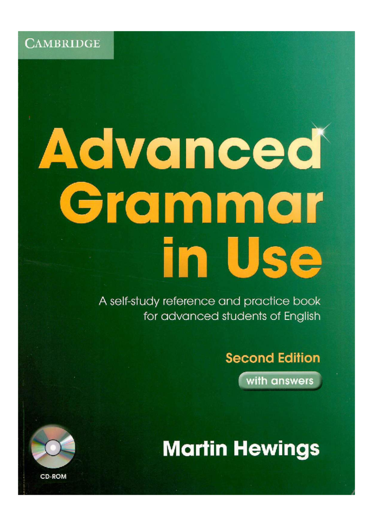 Advanced Grammar in Use (2nd Ed) - Reference & Practice for ESL ...