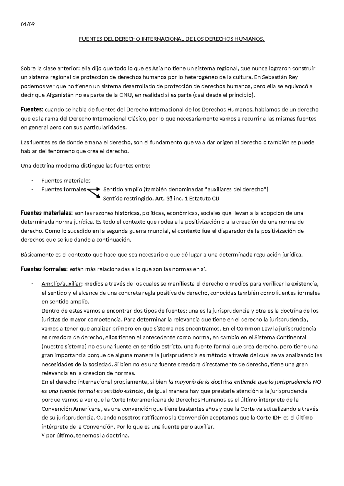 Humanos fuente - 01/ FUENTES DEL DERECHO INTERNACIONAL DE LOS DERECHOS ...