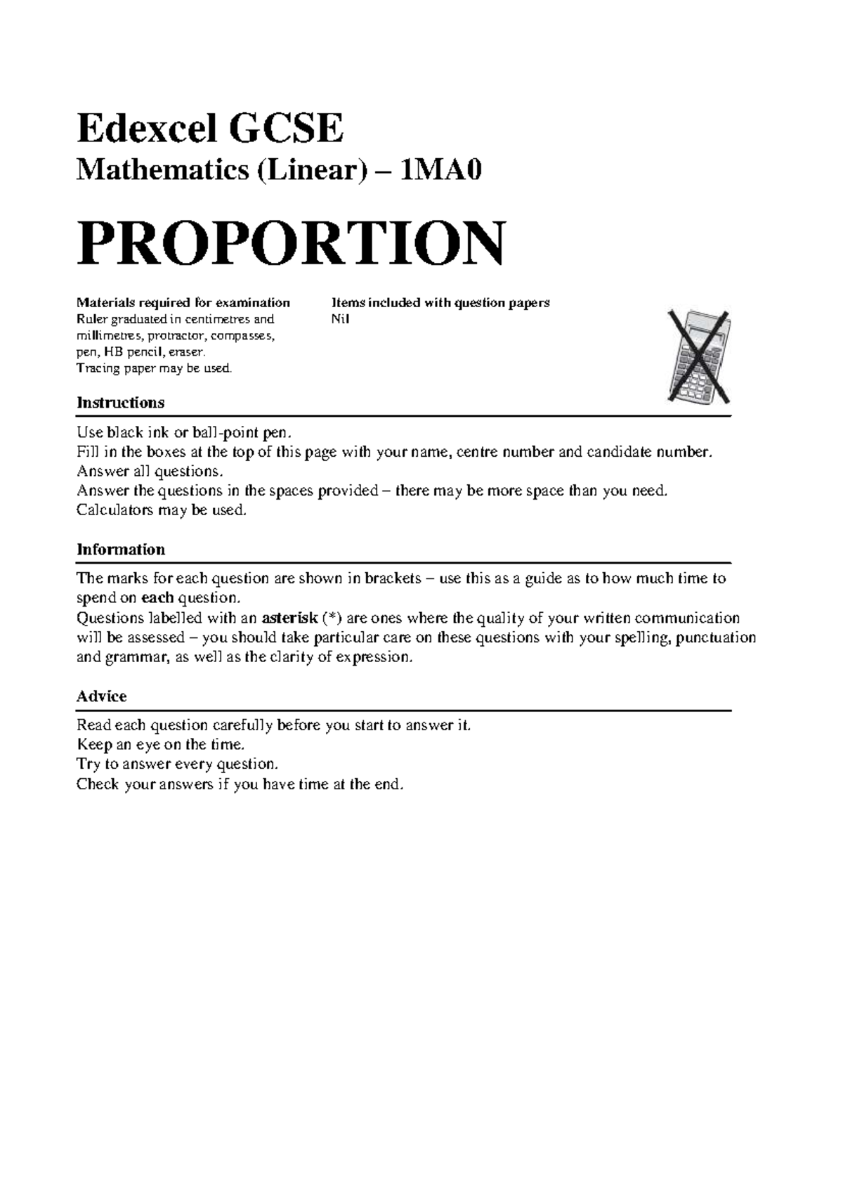29 proportion-ingredients (1) 250409 003036 - Edexcel GCSE Mathematics ...