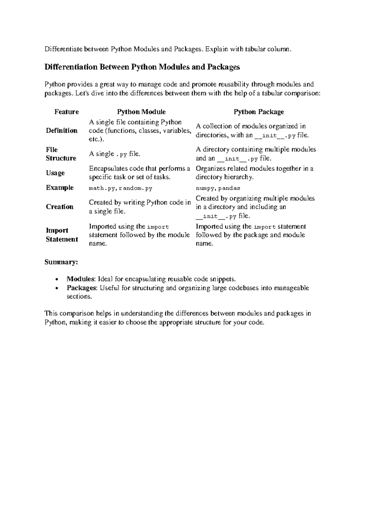 Differences and Applications of List, Tuple, and Dict in Python - Studocu