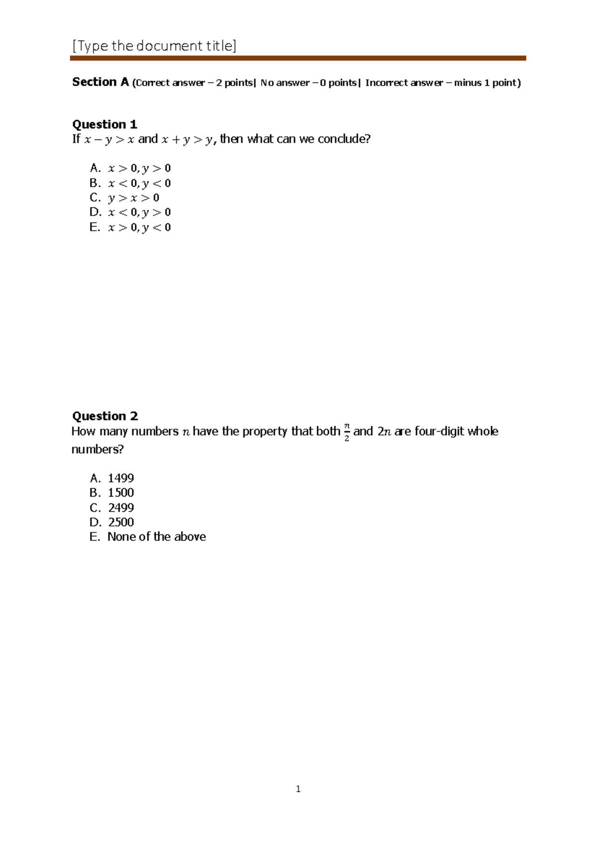 2017 Simoc Grade 8 Exam Questions and Solutions - Studocu