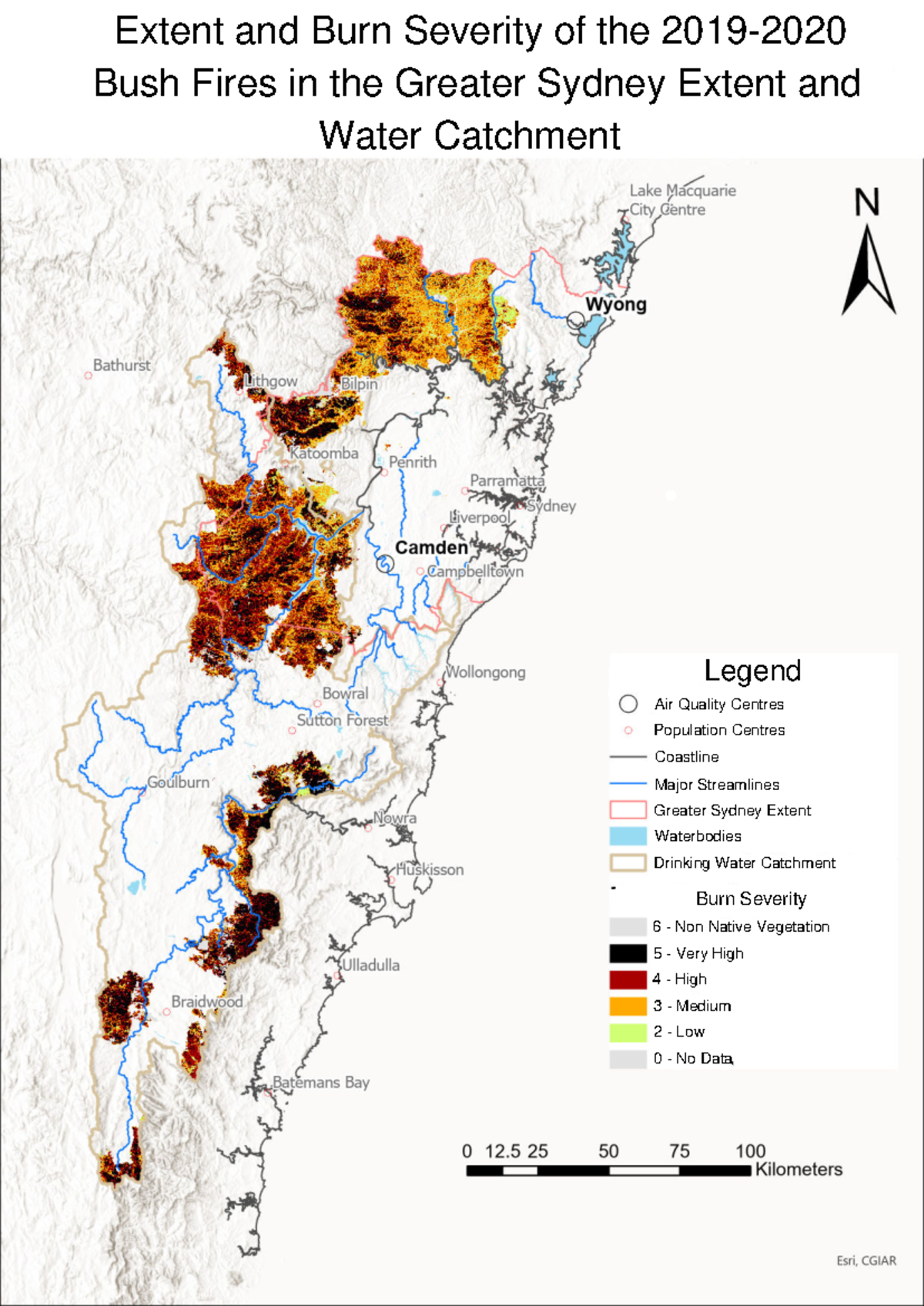 Assignment 2 - Environmental Mapping/Analysis Part 1 (Map) - ENVS1017 ...