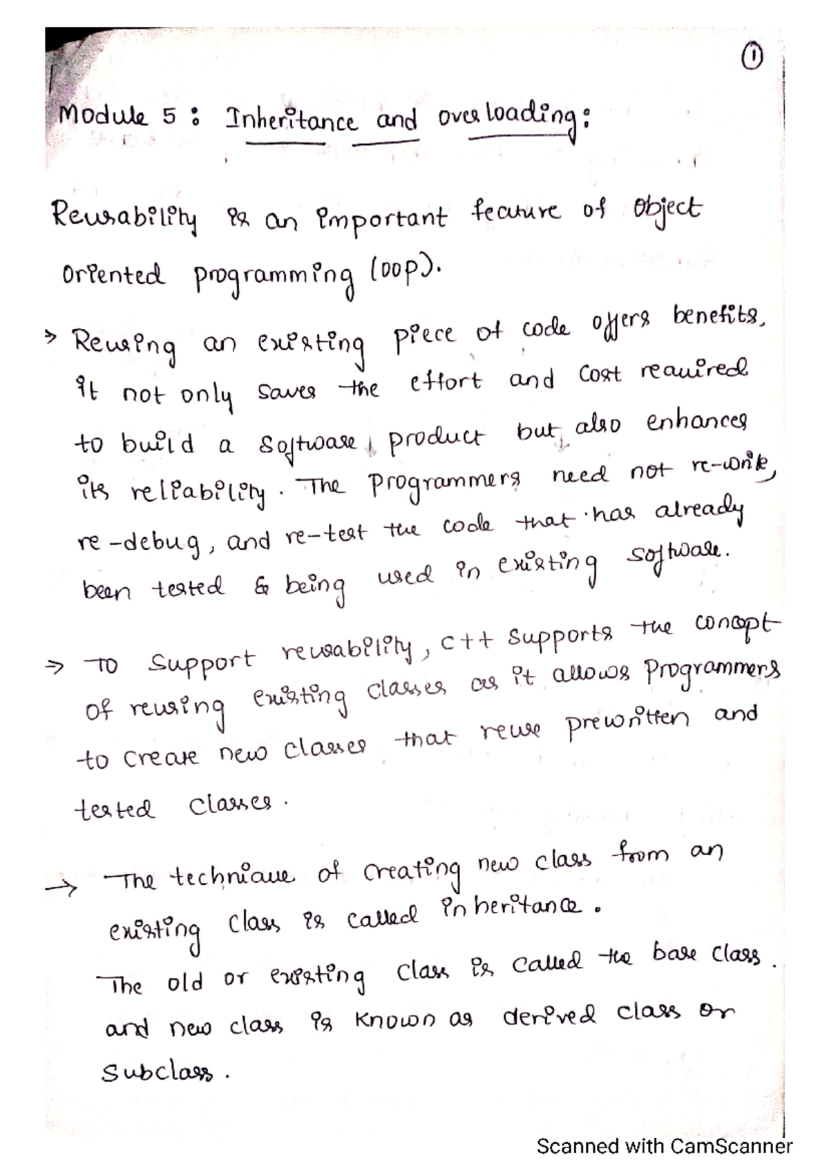 C++ Programming Notes for Efficient Learning - Studocu