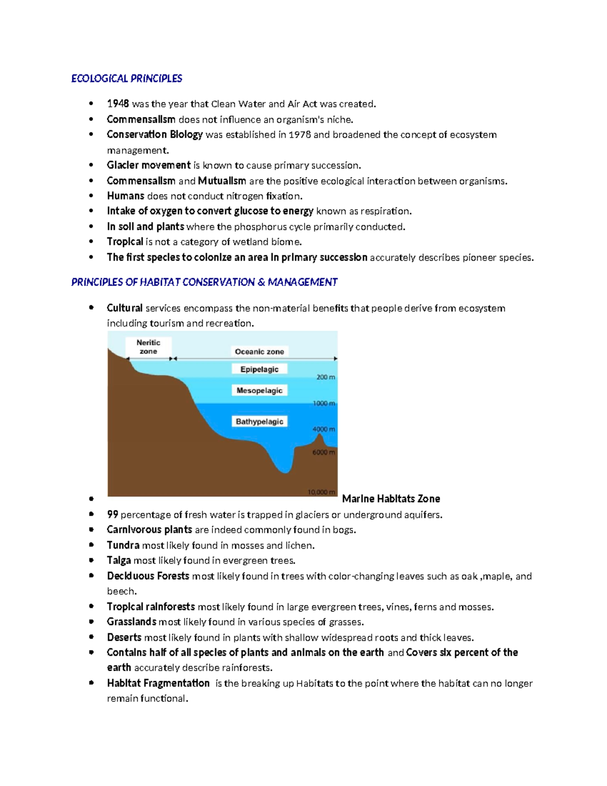ECO 204 - Lesson Plan: Ecological Principles and Wildlife Management ...