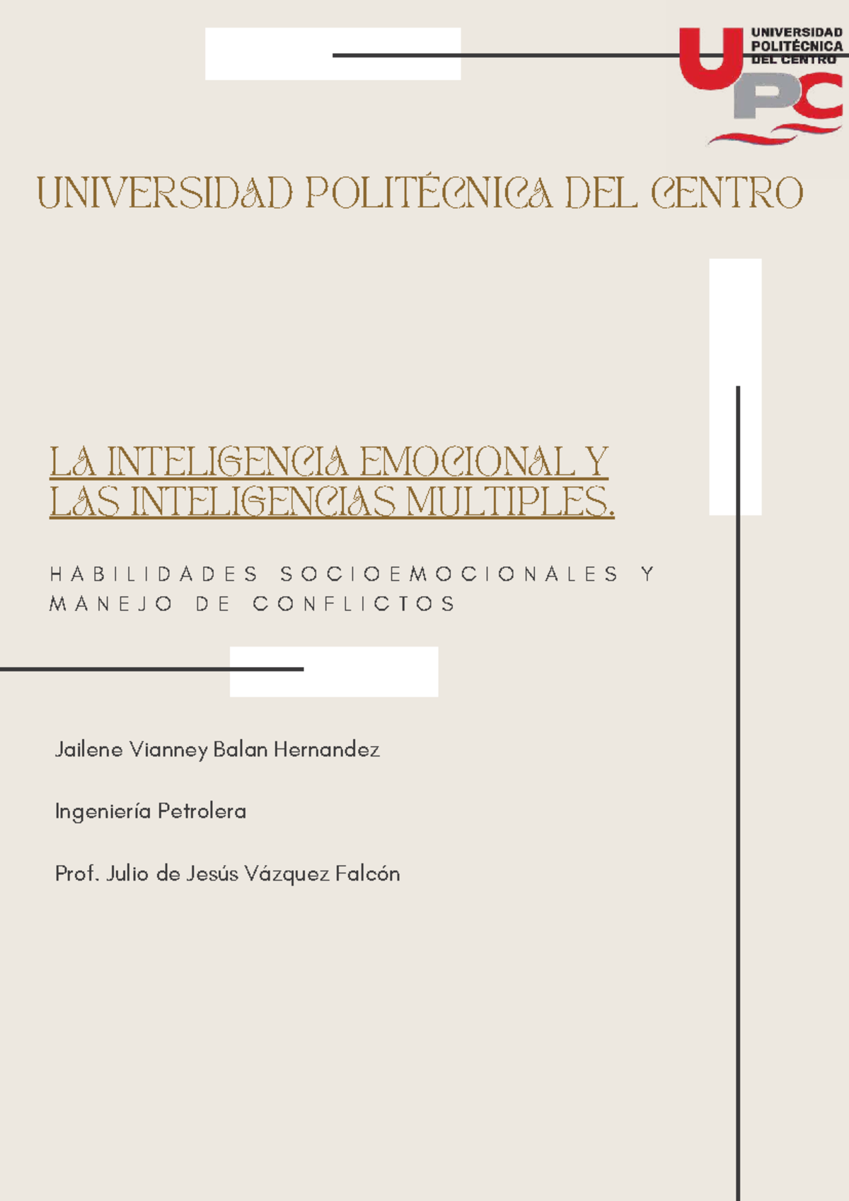 Inteligencias Múltiples y Habilidades Socioemocionales en Ingeniería ...