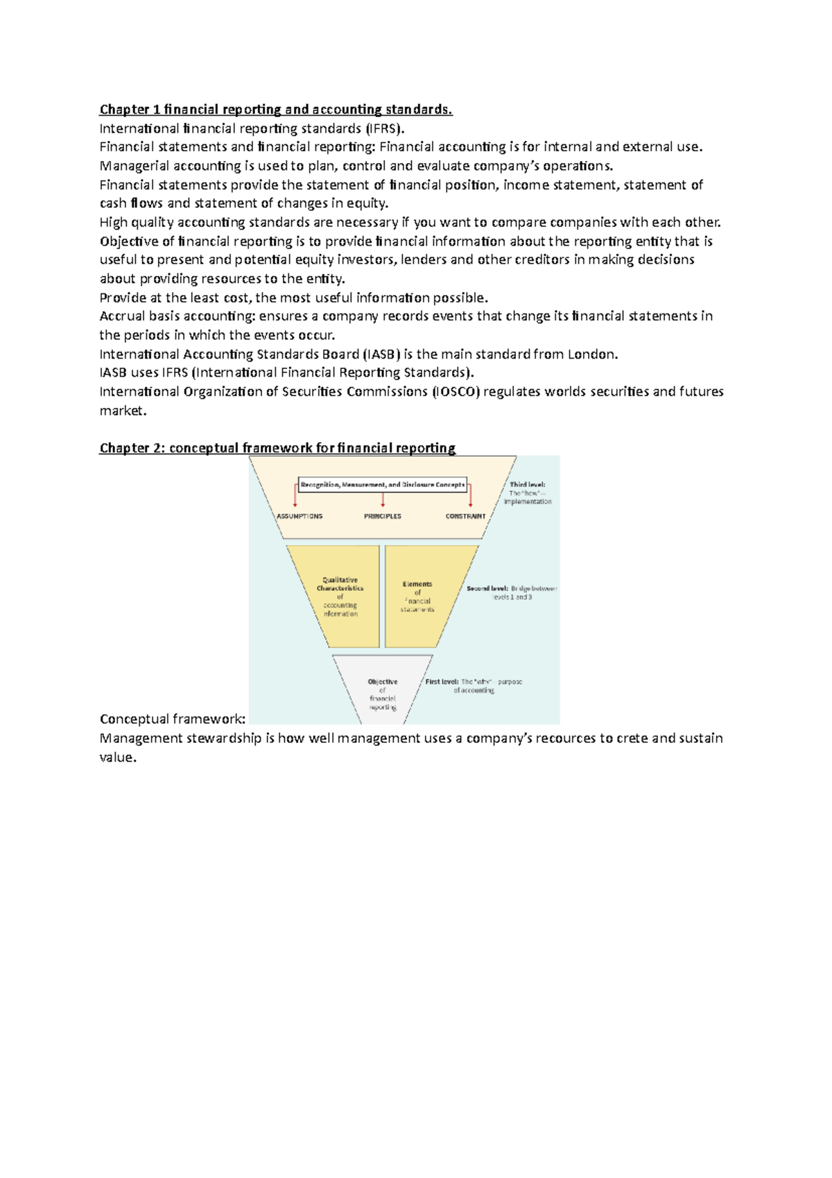 FAR Summary: Key Concepts & Framework (4th Ed.) - Studeersnel