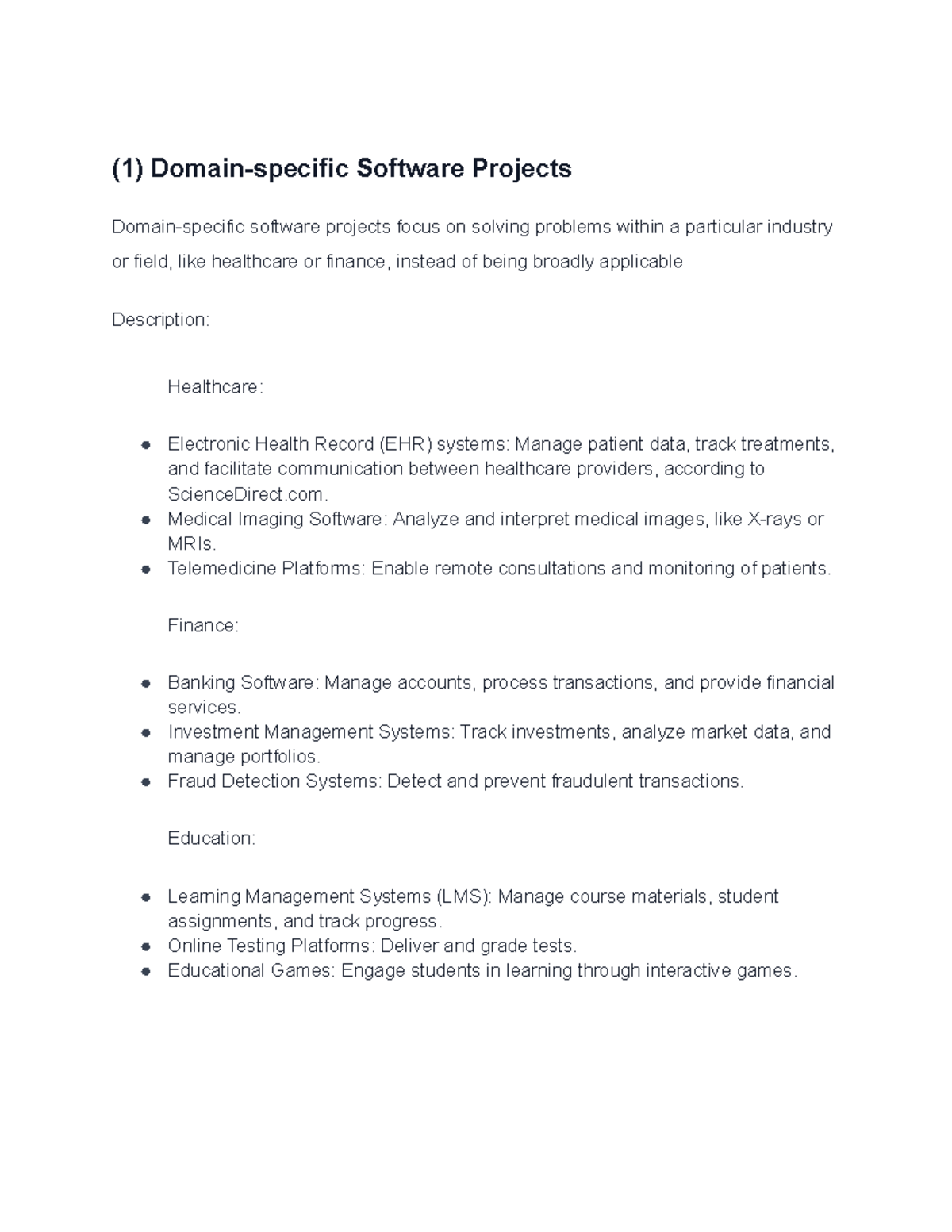 Spm - spm all unit imptant notes - (1) Domain-specific Software ...