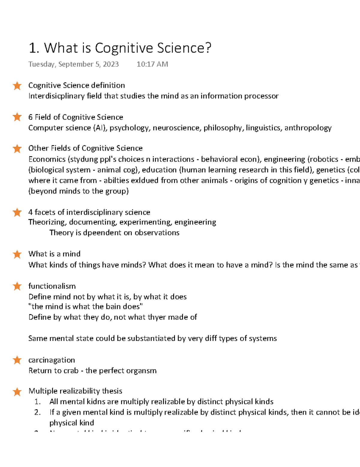 1. What is Cognitive Science - Cognitive Science definition ...