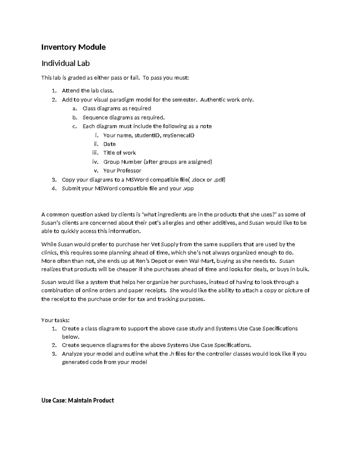 Inventory Module - Individual Lab Assignment (CS101) - Studocu