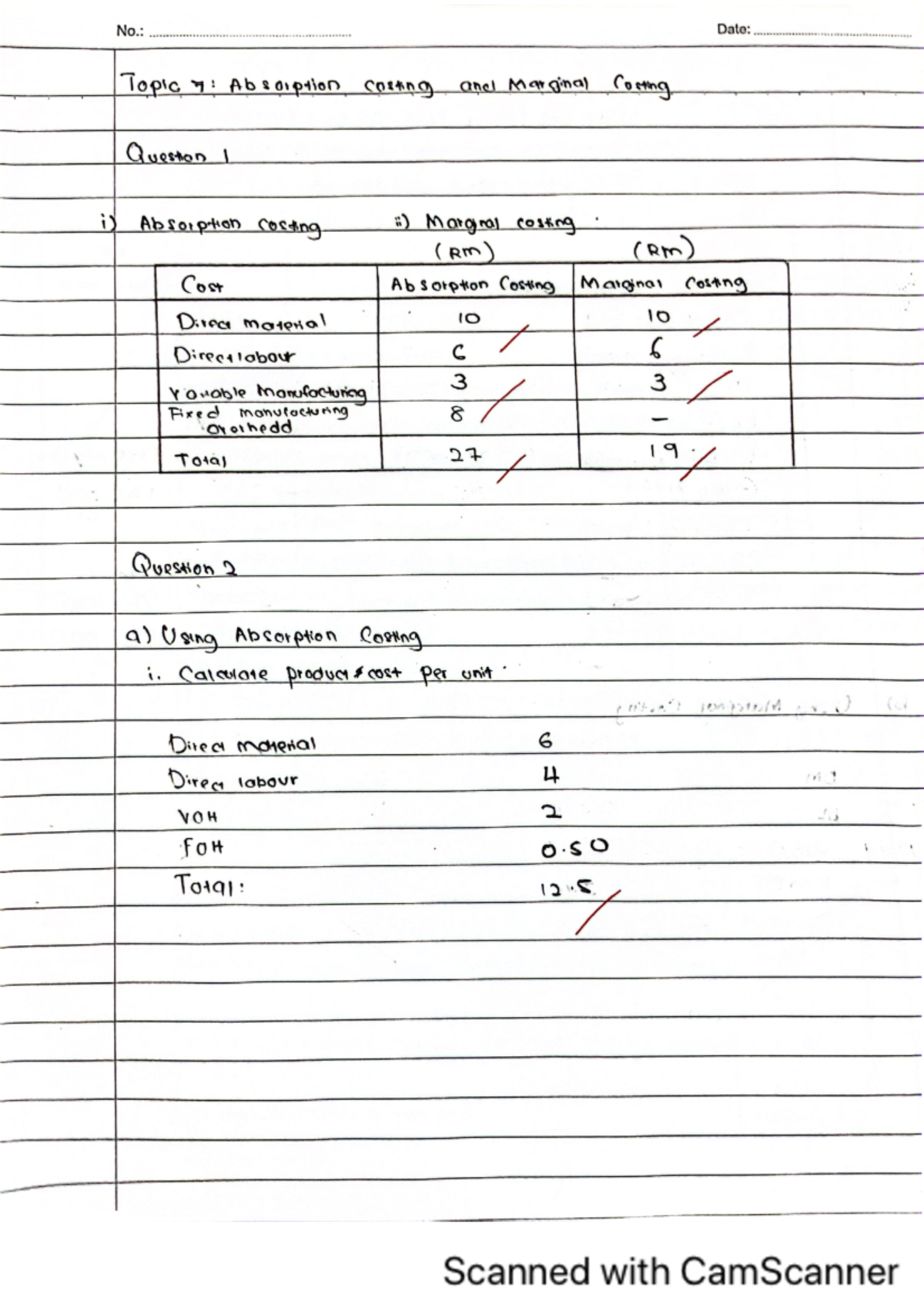 Chapter 7 - Accounting Concepts and Principles (2023/2024) - Studocu