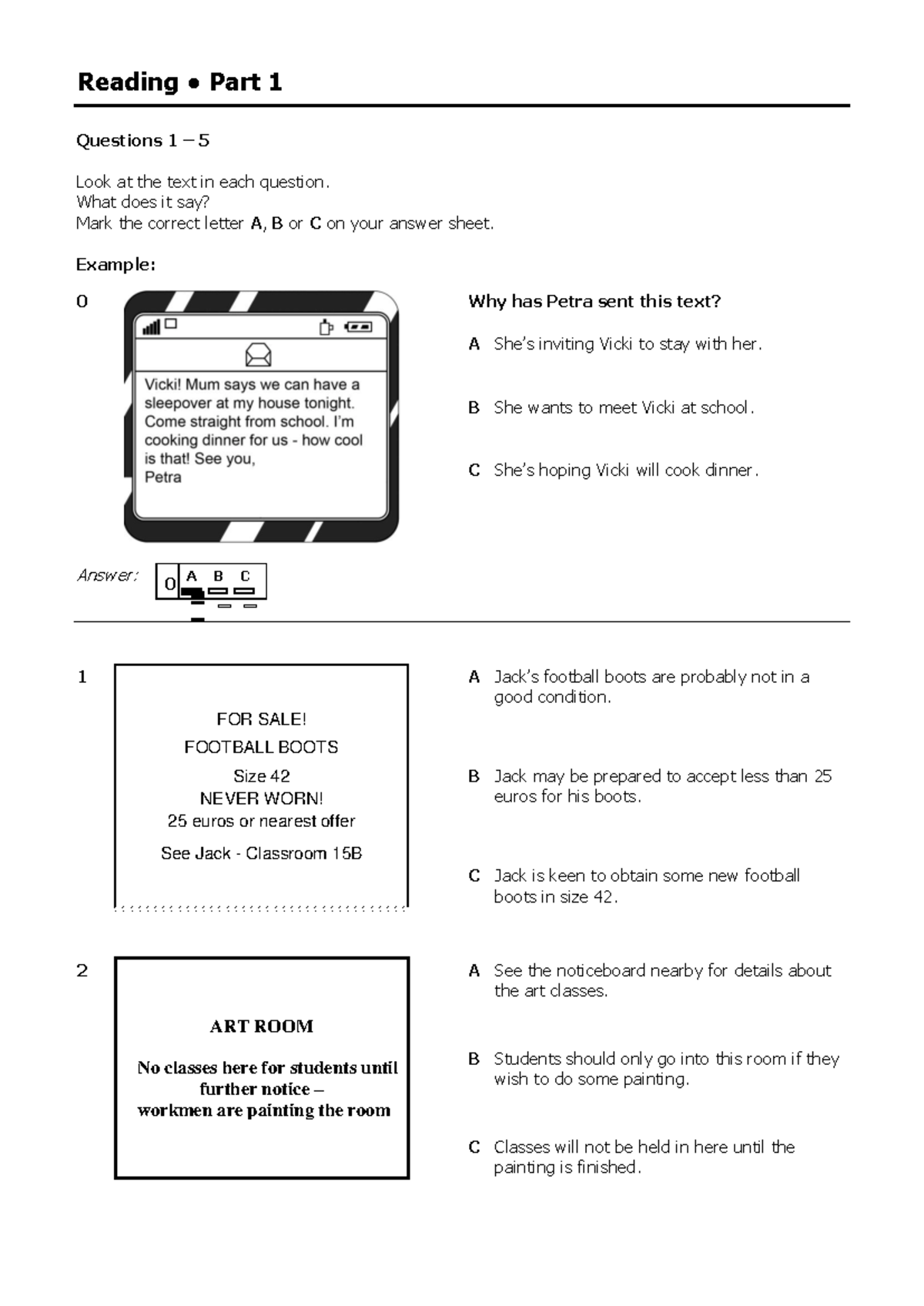 Reading Practice 1 - ENG V: Comprehension Questions and Answers - Studocu