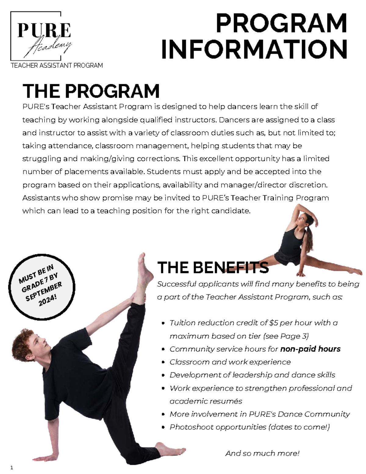 Teacher Assistant Program Info & Application Guide 2024-2025 - Studocu