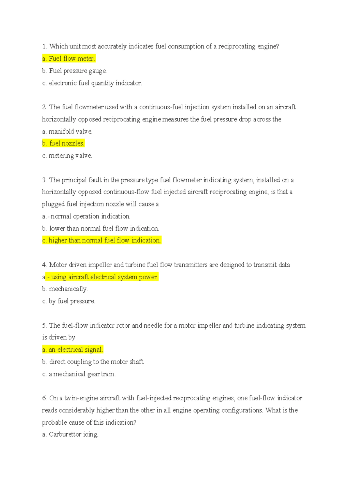 Reciprocating Engine Components & Functions - ENG101 Quiz Notes - Studocu