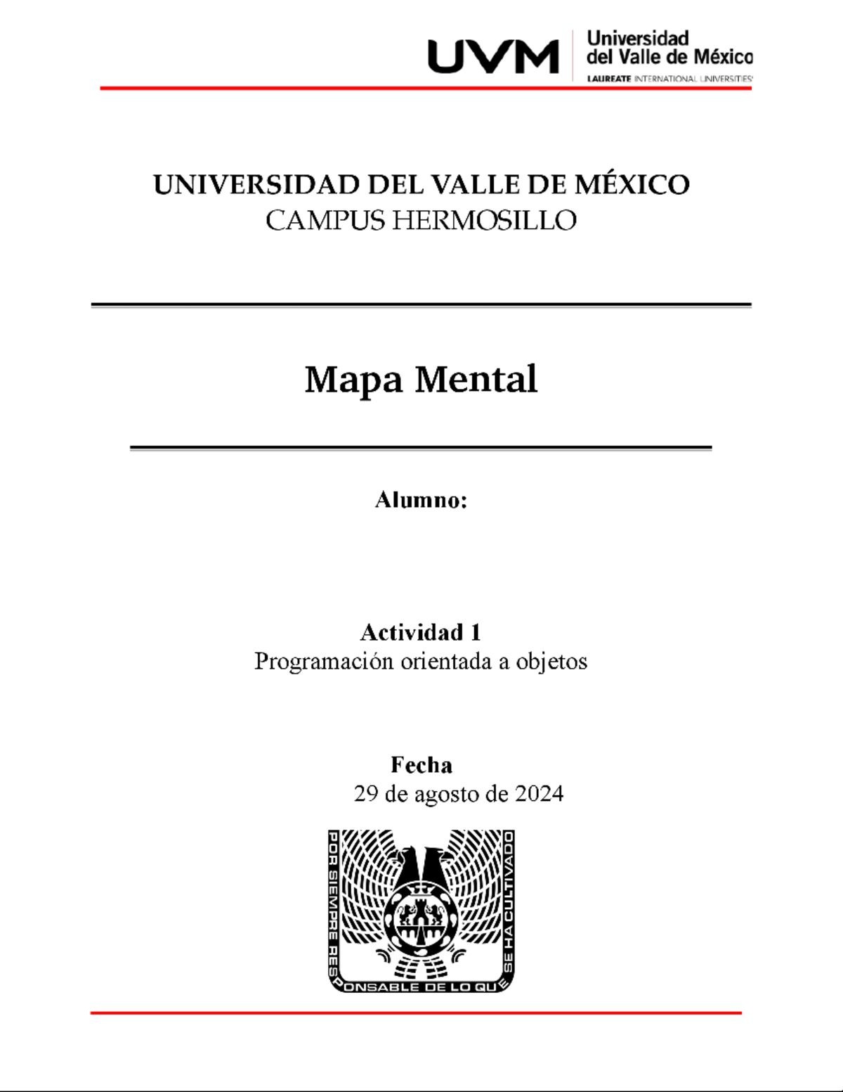 Actividad 1: Mapa Mental de Programación Orientada a Objetos - Studocu