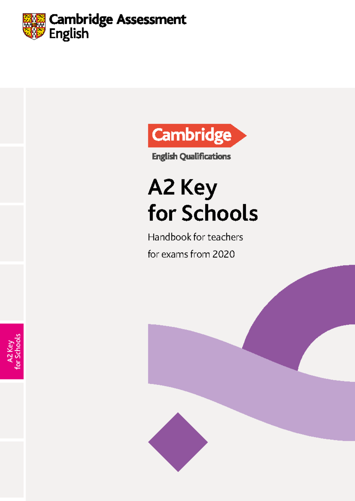 504506 a2 key for schools handbook 2020 - A2 Key for Schools Handbook ...
