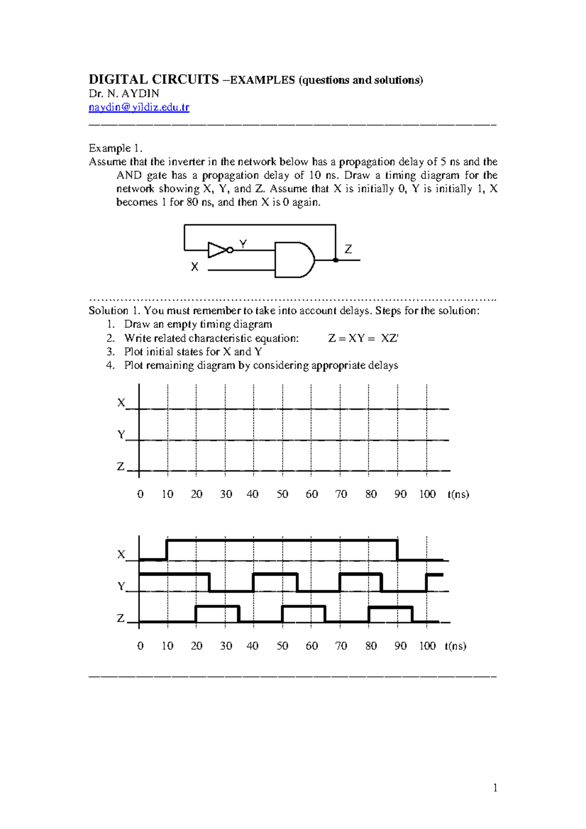 DIGITAL CIRCUITS (EE 101) - Design Examples and Solutions - Studocu