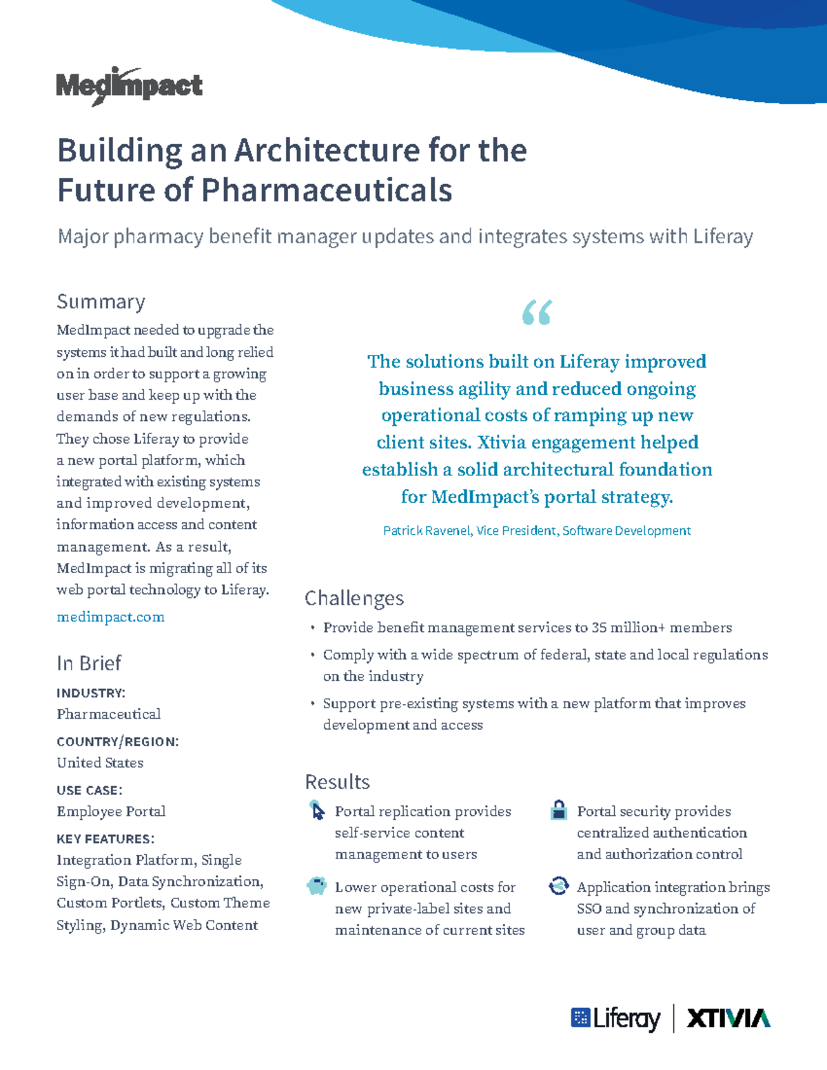 Med Impact Case Study - lecture - The solutions built on Liferay ...