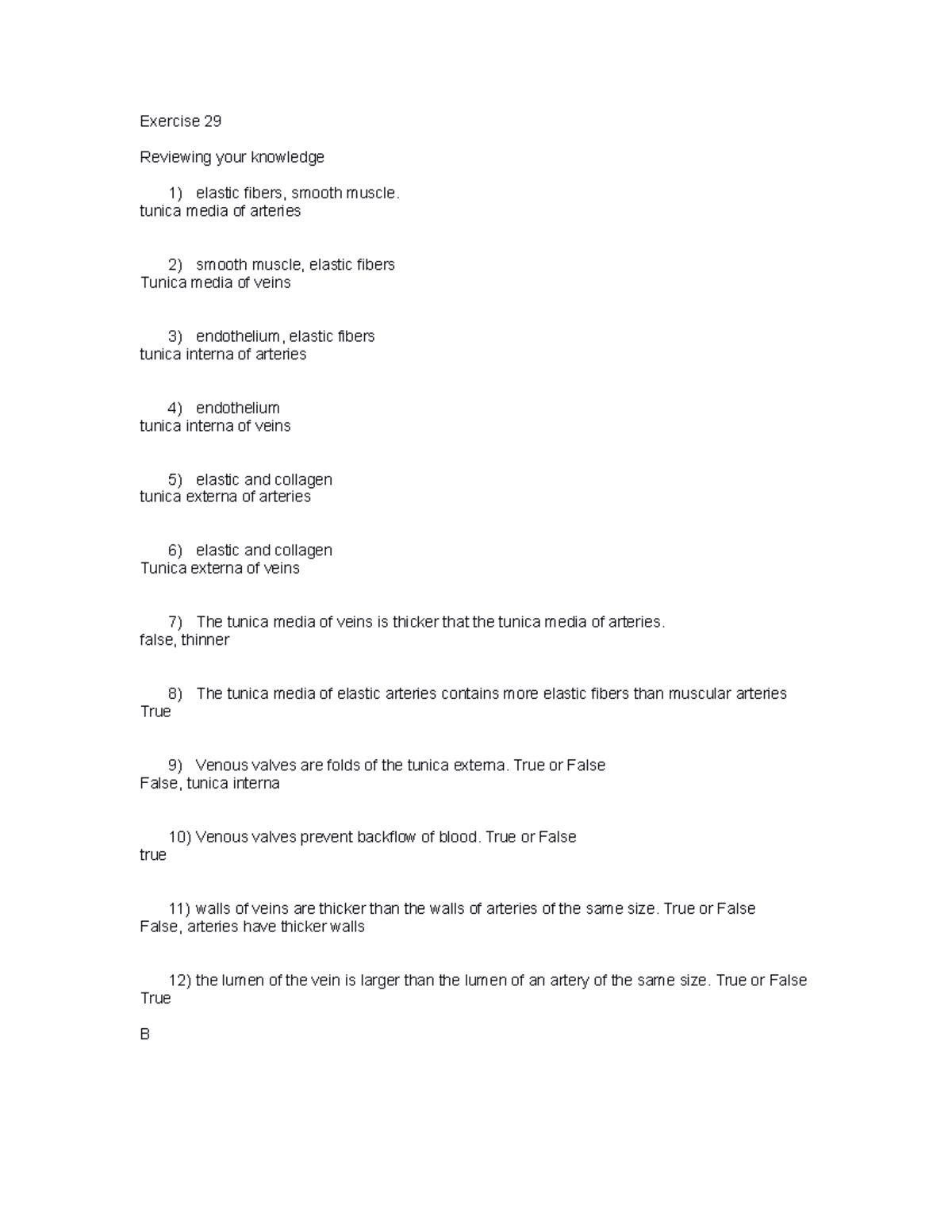 Chapter 29 - Blood Vessel Structure and Function Homework - Studocu