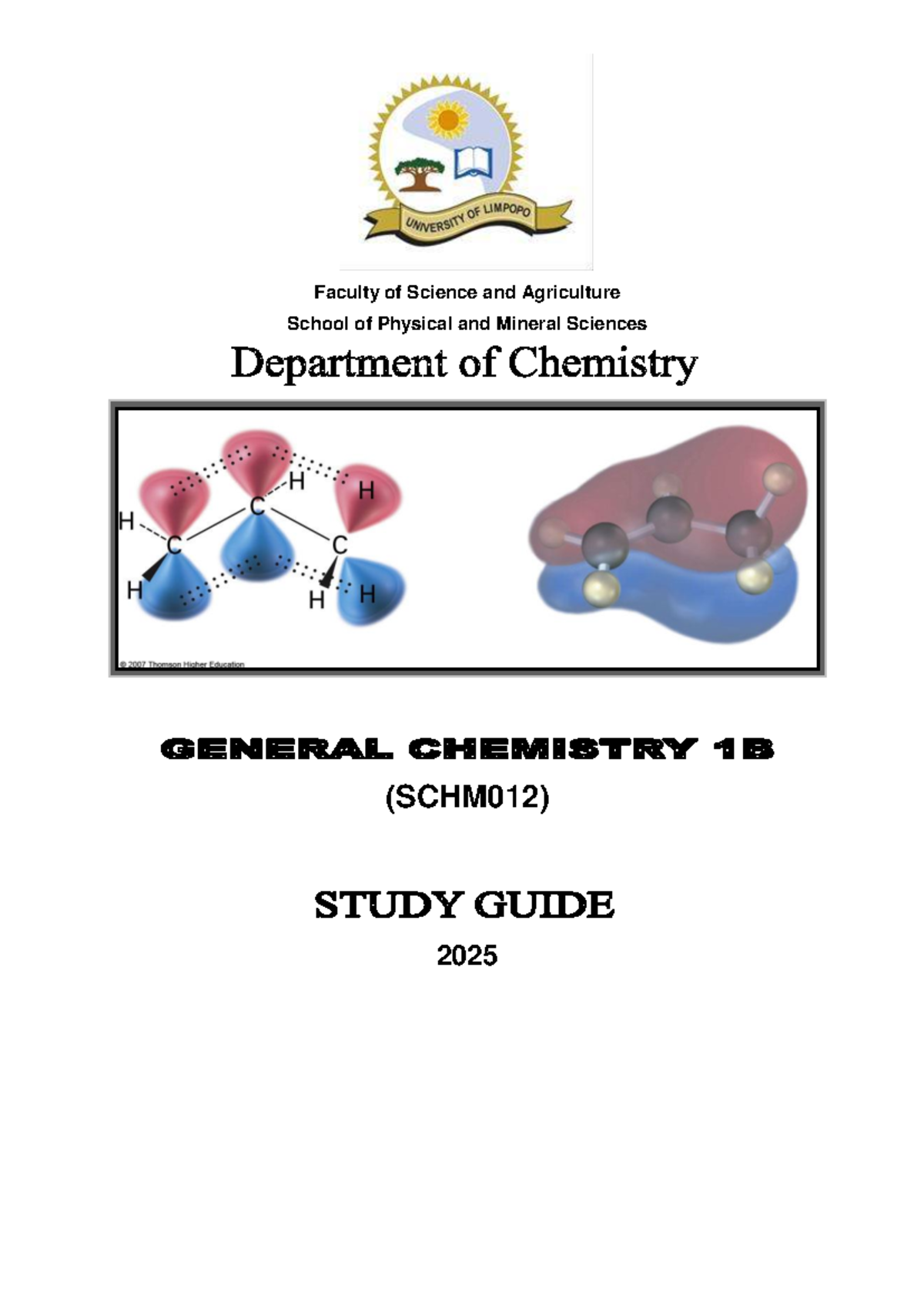 2025 Study Guide for SCHM012: Introduction to General Chemistry - Studocu