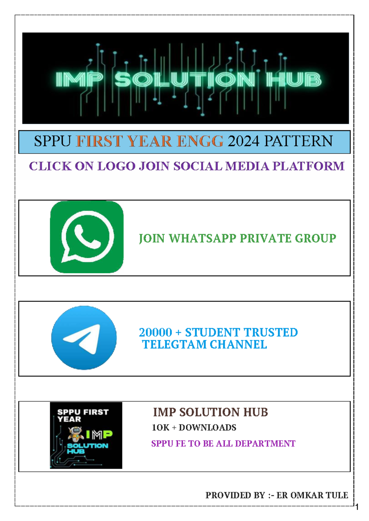 BEE 2024 Pattern Important Solution Bank for Basic Electrical ...