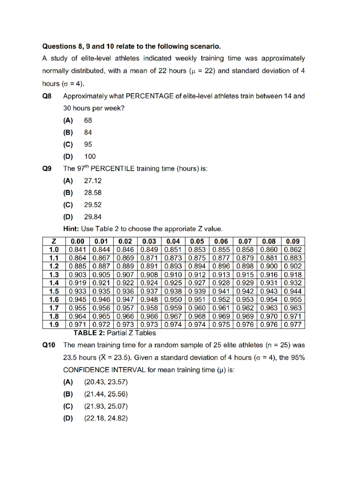 MCQ Practice for Exam Preparation - Studocu