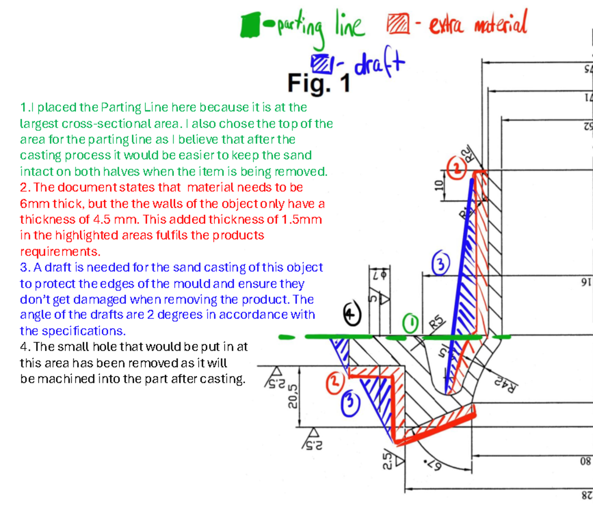 DM205 Assignment: Sand Casting Design Considerations - Studocu