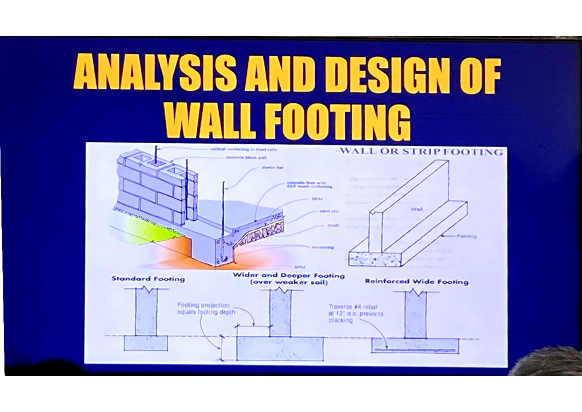 Design and Analysis of Wall Footing - Structural Engineering Study ...