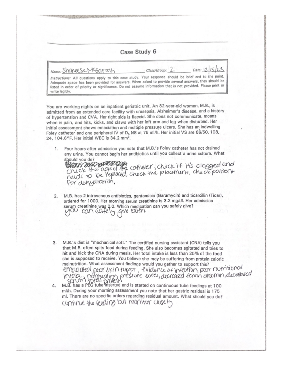 Term 4 Case Study 6 - Week 4 Homework for ShaneeseMsgarrah 2 - Studocu