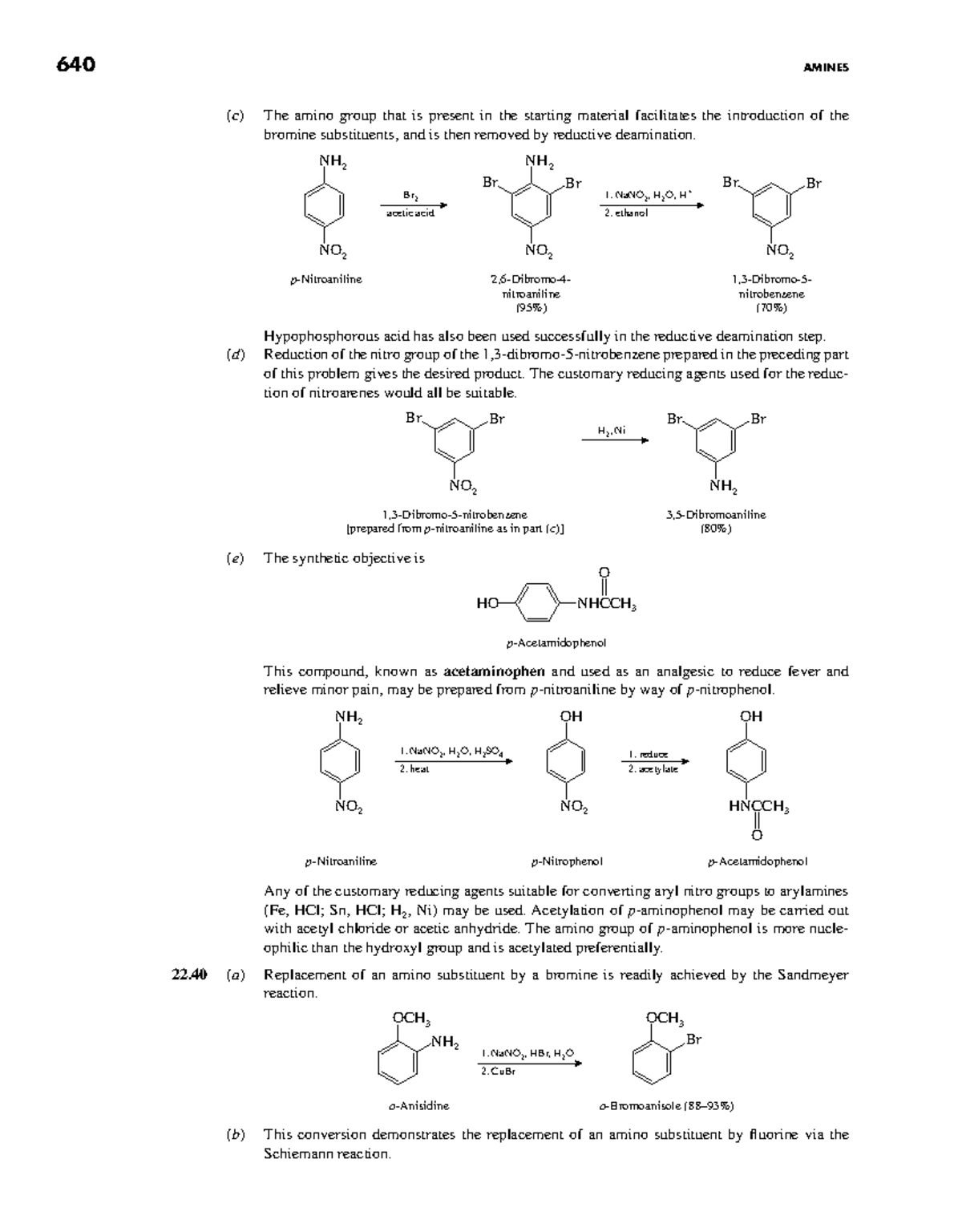 Organic Chemistry 640: Amines and Reductive Deamination Techniques ...