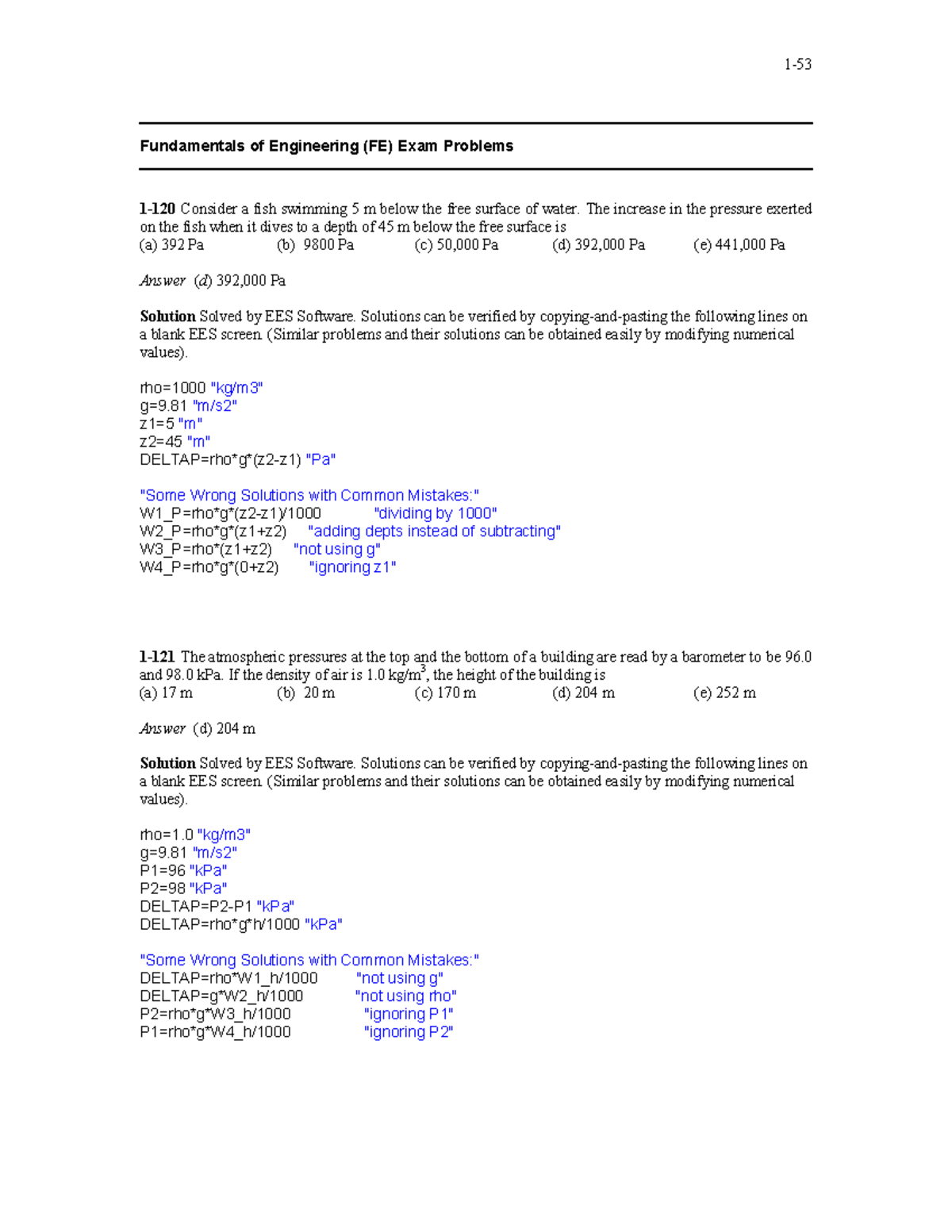 **FE Thermodynamics MCQs Reference Guide and Solutions** - Studocu