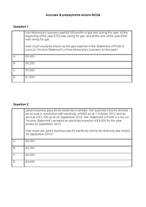 balancing off accounts