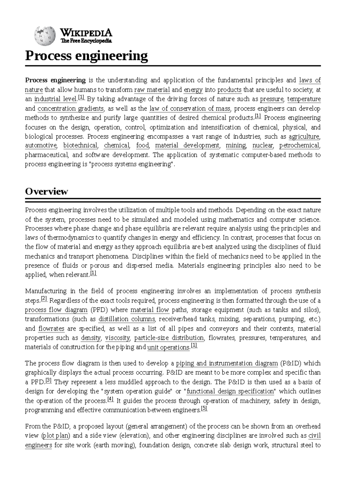 Process Engineering: Fundamentals, Applications & Historical Insights ...