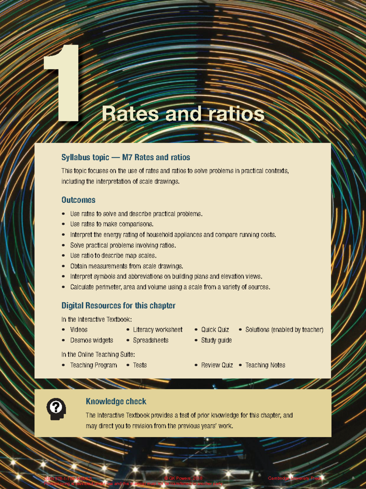 Chapter 1 - Rates and Ratios (M7) Study Guide - Studocu