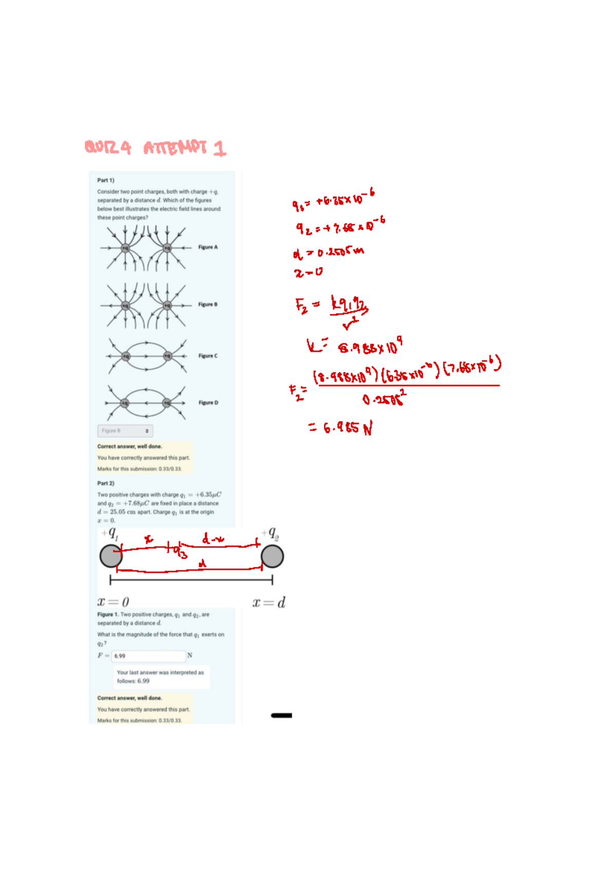 PHYS 101: Worked Solutions to Quiz 4 Questions - Studocu