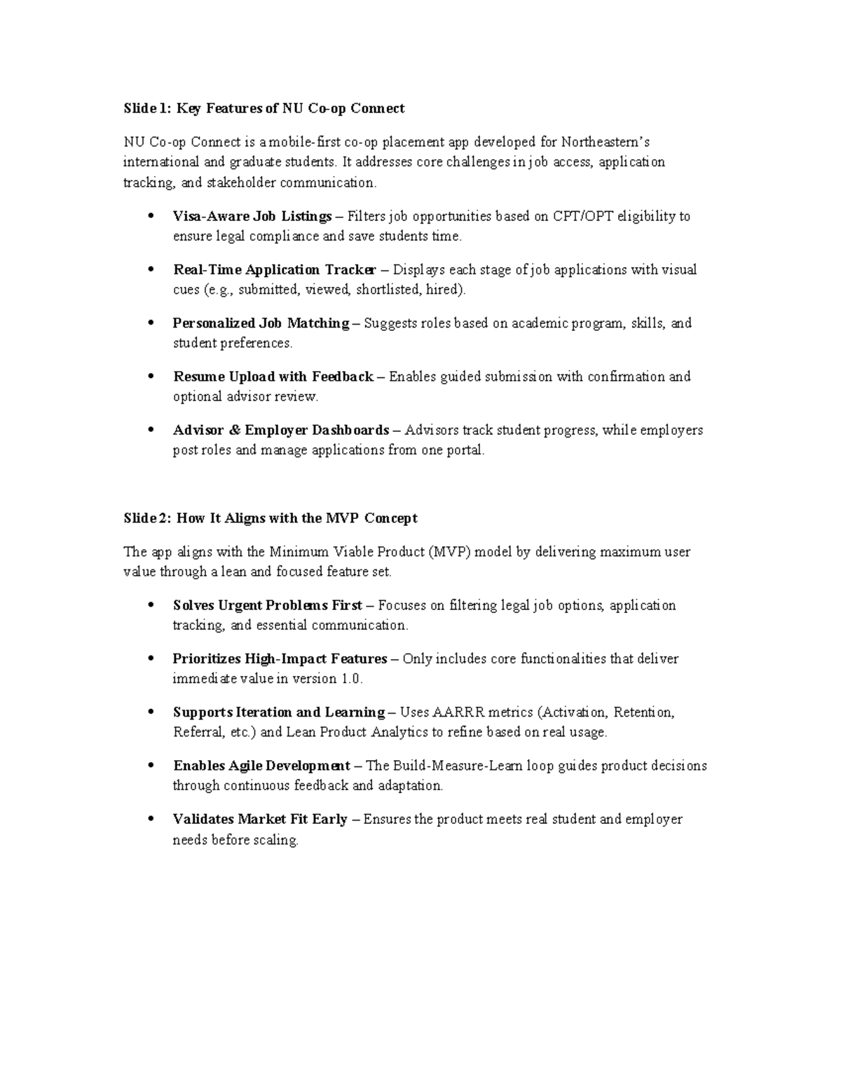 NU Connect: Key Features & Benefits for Students and Employers - Studocu