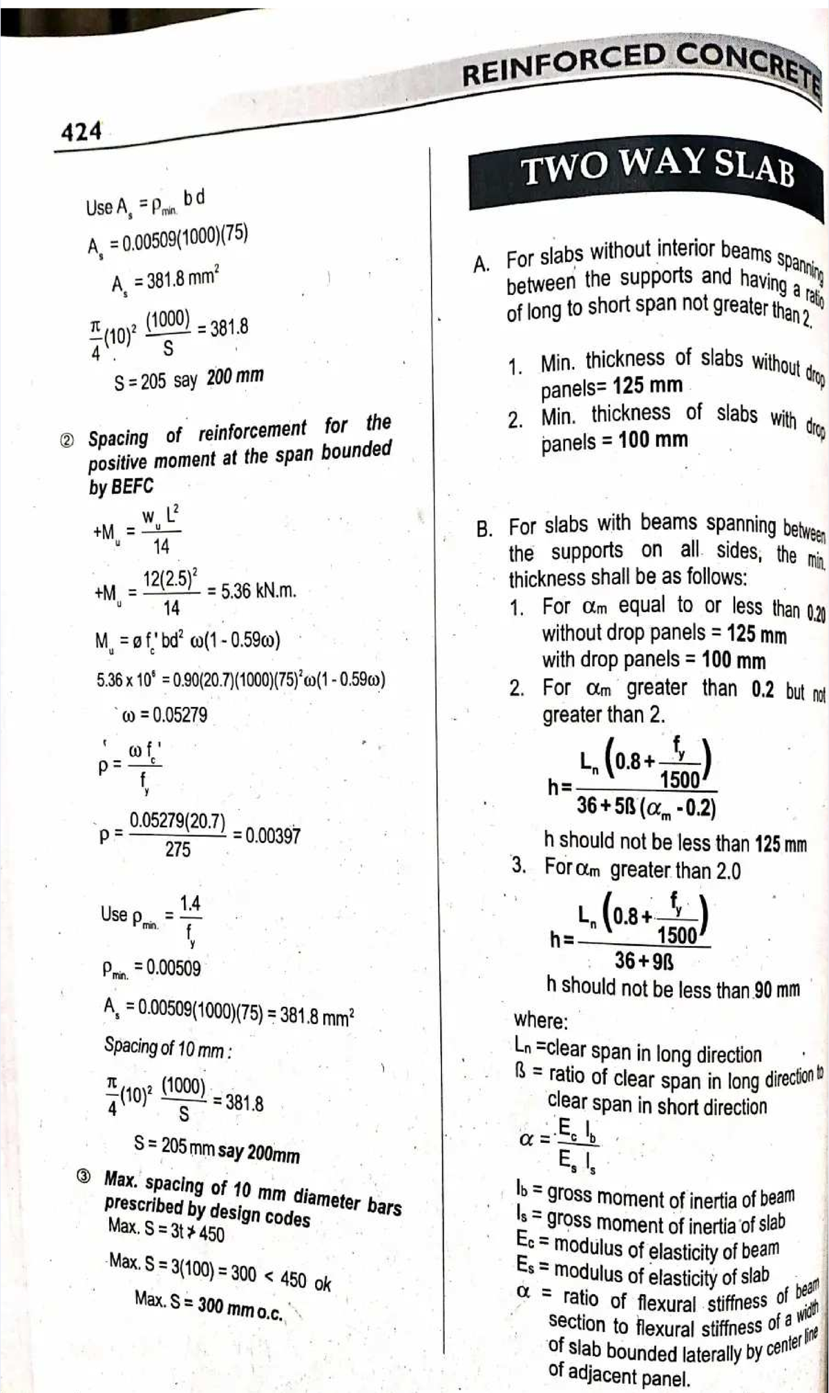 RCD (Reinforced Concrete Design) Study Notes by Bessavilla - Studocu